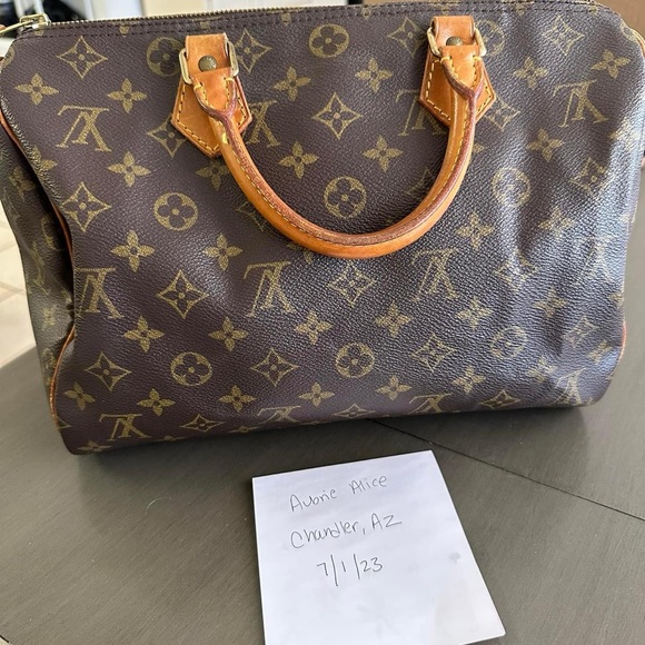 Louis Vuitton Speedy 30 vintage - Picture 4 of 8